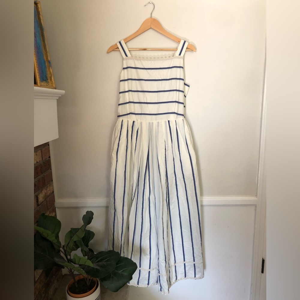 Weekend MaxMara Giano Cotton & Silk Maxi Dress NWT 12